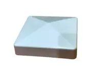4" Slimeline Cover 100x100 Posts white Hamptons Fence top 30 Pack PVC Post Caps