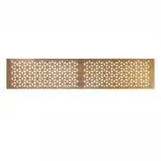 Lattice Makers 2400 x 500mm Midnight Garden Fence Extension