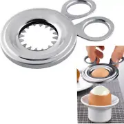 Egg Cutter Stainless Steel Boiled Egg Topper Egg Opener Kitchen Gadget Egg S.NS