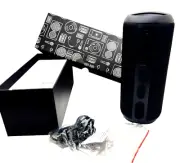 Waterproof Bluetooth Speaker NEW Charging cable Rugged Fabric Instructions