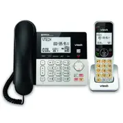 Corded/Cordless Phone for Home with Answering Machine, Call Blocking, Caller ID