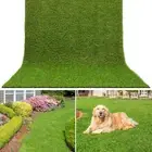 AYOHA 4 FT x 6 FT Artificial Grass, Synthetic Realistic Fake Turf Grass Thick...