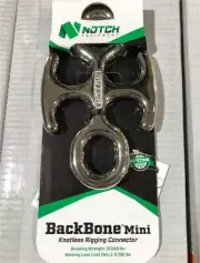 NEW OEM Notch Backbone Mini Knotless Rigging Connector Arborist Climbing 36681