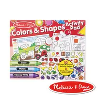 在飛比找PChome24h購物優惠-美國瑪莉莎 Melissa & Doug 學習貼貼樂–顏色和