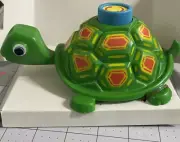 WIND-UP TURTLE by Joseph Rare NOS Vintage “Knobby” Red Knob New Toy Collectible