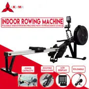 AKUMA Air Rower Rowing Machine Exercise Resistance HIT Cardio Foldable Indoor