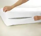 Zipper Fitted Sheet 1 Piece 600 TC 100% Egyptian Cotton Extra Sheets 18" & 22"
