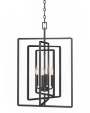 Lumanity Dalton 4-Light Geometric Pendant