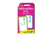 School Zone Flash Cards - Subtraction