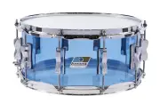 Ludwig Vistalite Blue 5x14" Zep Bonham Bowtie Lug Acrylic Snare Drum | Dealer