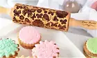 Butterfly cookie mold Mothers Day gift Springerle mold Embossed rolling pin