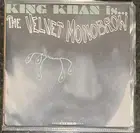 KING KHAN 'Velvet Monobrow 7" AQUA COLOR Austria bbq show ding dongs spaceshits