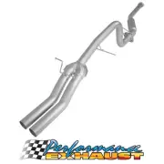 VIPER 2.5" Exhaust for Ford Falcon BA BF XR6 4.0L NA Ute Hotdog/Tailpipe (for: Ford)
