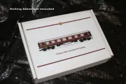 Hornby or Triang 00 BR LMS Maroon Coach Storage Box for 4 x coaches not included