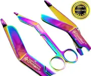 LISTER BANDAGE SCISSORS 5.5" MULTI COLOR RAINBOW COLOR SURGICAL INSTRUMENTS