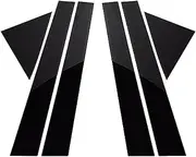 LUMIXE Set of Window Pillar Posts Door Trim Stickers Covers Decoration, for Kia, Forte K3, for Cerato, 2009 2010 2011 2012 Auto Window Pillar Molding