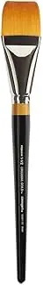 KINGART Original Gold 9550-1 1/2 Flat Wash Series Premium Golden Taklon Multimedia Artist Brushes for Acrylic, Watercolor & Oil