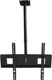TV Stand,Tv Wall Mount TV Ceiling Mount, Hanging Adjustable Tilting TV Bracket, Fits Most 32-70 Flat Screen Display, Two Installation Methods: Ceiling and Wall