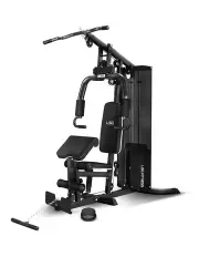 [LSG] All-In-One Single Gym Station Pulley Cable Machine Home Gym 74kg SSN105 in Black