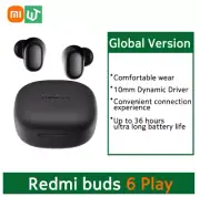 Global Version Xiaomi Redmi buds 6 Play Earphone AI noise cancellation