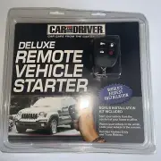 CAR AND DRIVER Deluxe Remote Vehicle Starter Kit w/Keyless Entry & Trunk Release