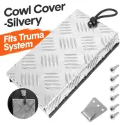 Truma Cowl Cover Silver Checker Aluminum Universal Flue Vent Truma Hotwater AU