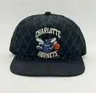 Charlotte Hornets Starter Vtg NBA Cement Elephant Print Snapback Sports Hat Cap