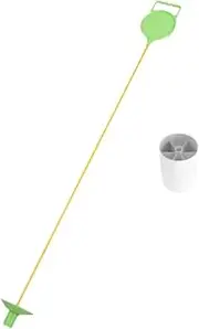Zxpjkyu Golf Flagstick and, Golf Flagpole, Golf Hole, Golf Pin and Set for Outdoor Use