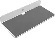 SEWACC Floating Wall Shelf Audio Tablet Stand Wall Storage Charging Hole for Living Room Bedroom Home Organization