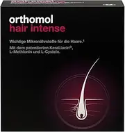 Orthomol Hair Intense - Mikronährstoffe für schönes Haar - mit Biotin, Kupfer und Zink, 180 Pieces Daily Portions
