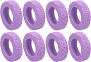 [ETUCYNG] Luggage Wheel Protector | Wear-Resistant Suitcase Wheel Cover | 8X Carry On Luggage Wheels Protector Cover, Suitcase Wheels Chair Wheel Protective Covers