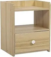 Bedside Tables Drawers Side Table Bedroom Furniture Nightstand Wood Unit
