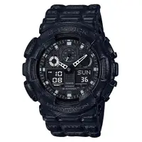 在飛比找蝦皮商城優惠-【CASIO】G-SHOCK 仿真皮革雙顯錶-熔岩(GA-1