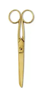 Pen+Gear 8" Gold Scissors Brand New