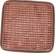 Yardwe Bamboo Swing Mat Cushion Cooling Seat for Garden Swing Breathable Outdoor Patio Cushion