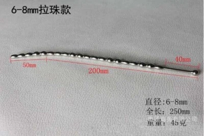 New high quality stainless steel urethral sound penis urethral balls insert A988