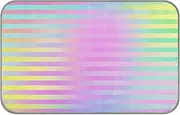 Amooorous Colorful Laser Design Stripes Summer Cooling mat Outdoor Self Cooling Bed for Cats for Dogs Outdoors Safe cama Fria para perro M