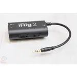 大鼻子樂器 免運 公司貨 IRIG IRIG2 吉他 貝斯 錄音 傳輸介面 錄音介面