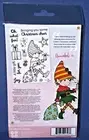 Annabel Spenceley Christmas Elf Stamps Set New by Crafters Companion Free ship