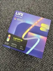 LIFX Lightstrip Colour Zones 2m Z LED Starter Kit Polychrome 100-240V 1400 Lumen