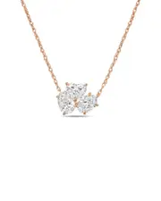 Diana M. 14K Rose Gold 4.50 ct. tw. Lab-Grown Diamond Necklace