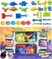 Beach Sand Toy, Sand Play Toy, Play the Sales Beach Tool Sensory Kit, Fine Motor Skills Learning, Colourful Play Set for Birthday, Thanksgiving, Easter