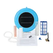 Solar Pool Ionizer,Cleaner,Purifier, Chlorine-Free Water,Covers up to 35,000 gal