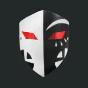 Japanese Anime Kano Shuuya Full Face Resin Mask Horror Halloween Cosplay Prop