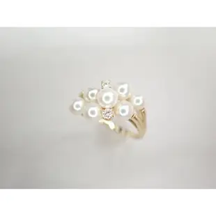 Mikimoto 戒指 珍珠 18k mercari 日本直送 二手