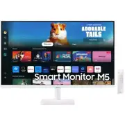 Samsung M5 32" Full HD Smart Monitor With Smart TV Experience - White Color