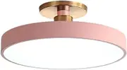 Dome Light Color Ceiling Lamp 3 Light Color Variable Embedded Installation Close to Ceiling Light Fixtures LED Flush Mount Ceiling Lights Modern Minimalist Style Balcony Kitchen Bedroom Lamp