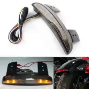 For Harley Breakout Bobber Tan Motor Rear Mudguard Edge Brake Tail Light Red