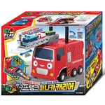 🇰🇷【預購】韓國境內版 小巴士 TAYO 法蘭克 消防車 手提 車子 收納盒 收納箱 (不含小車) 雲梯車 玩具遊戲