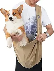 Dog Sling Puppy Carrier,Dog Travel Carrier Bag | Puppy Breathable Travel Sling, Dog Carrier Sling for Walking, Riding The Subway, Shopping